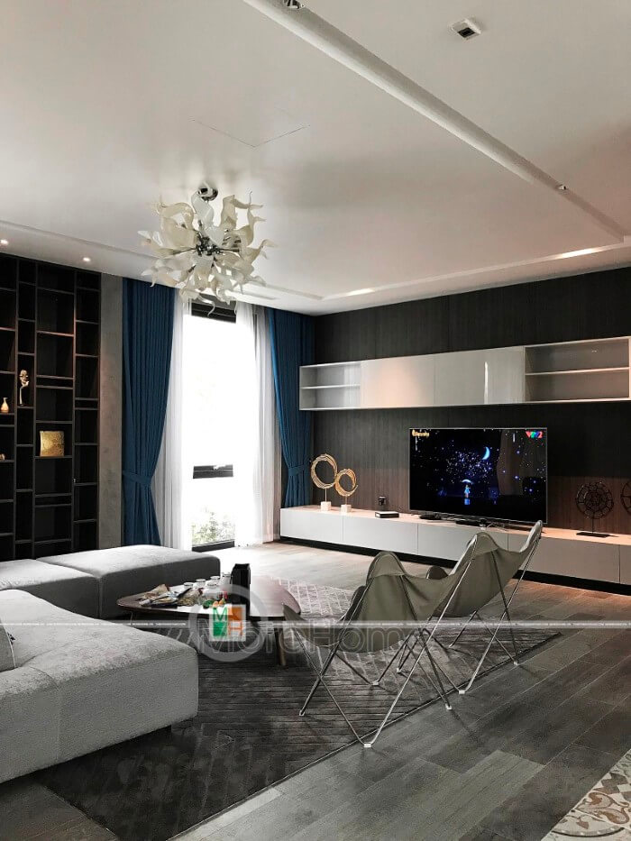 Thi công nội thất biệt thự hiện đại Vinhomes Riverside